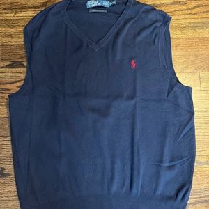 EUC Mens Polo by Ralph Lauren Cotton Sweater Vest